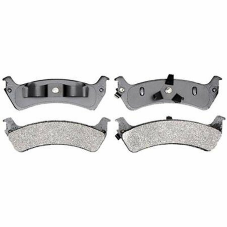 RM BRAKES Brake Pad Set, Semi-Metallic R53-SGD667M